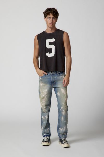 Shop Bdg Game Day Cutoff Tee In Black, Men's At Urban Outfitters