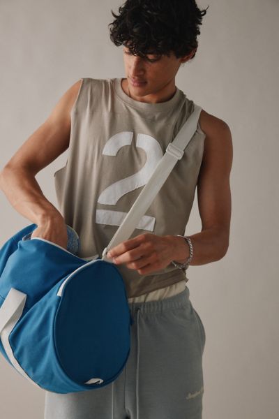 BDG GAME DAY CUTOFF SLEEVELESS TEE IN TAUPE, MEN'S AT URBAN OUTFITTERS 