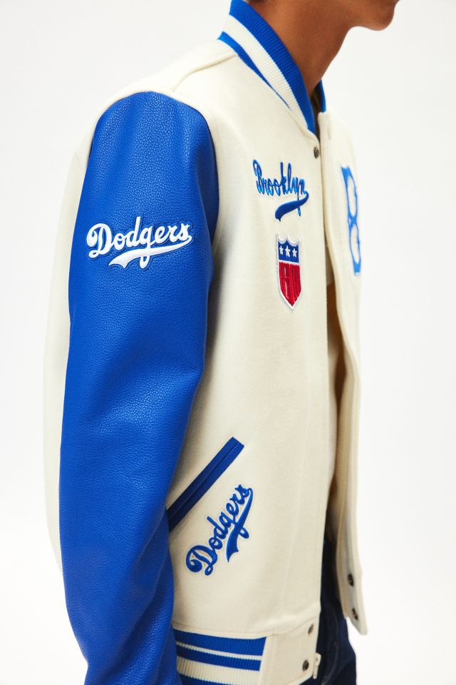 Pro Standard Brooklyn Dodgers Satin Varsity Jacket #5