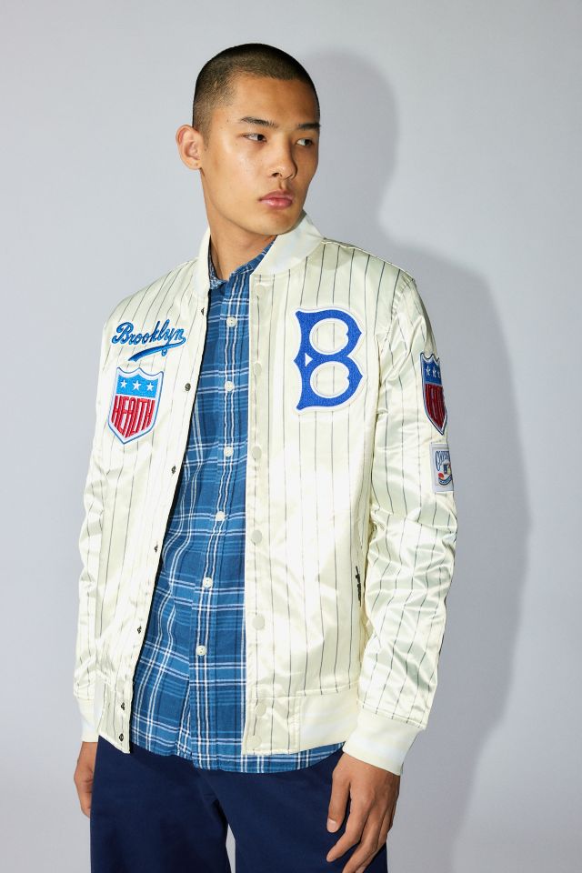Pro Standard Brooklyn Dodgers Satin Varsity Jacket #1