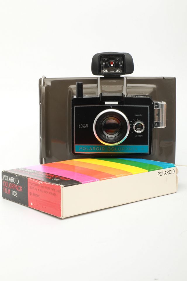 bericht Moskee Aardbei Acme Camera Co. Vintage Polaroid Colorpack II Land Camera | Urban Outfitters