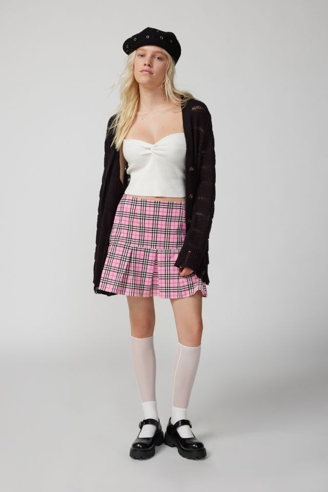 Urban outfitters olympia plaid hotsell mini skirt