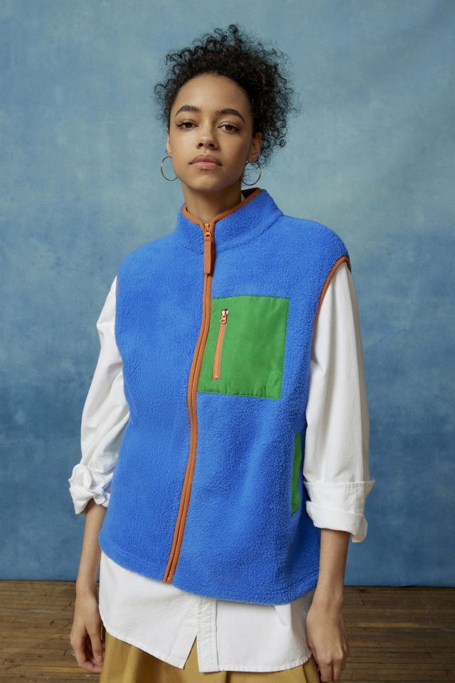 BDG Blake Fleece Vest #1