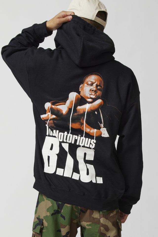 The Notorious B.I.G. Hoodie Sweatshirt Urban Outfitters