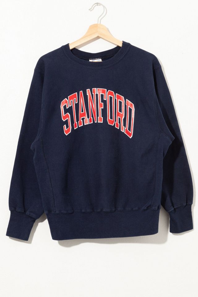 Vintage 1990s Distressed Stanford Champion Reverse Weave Sweatshirt ...