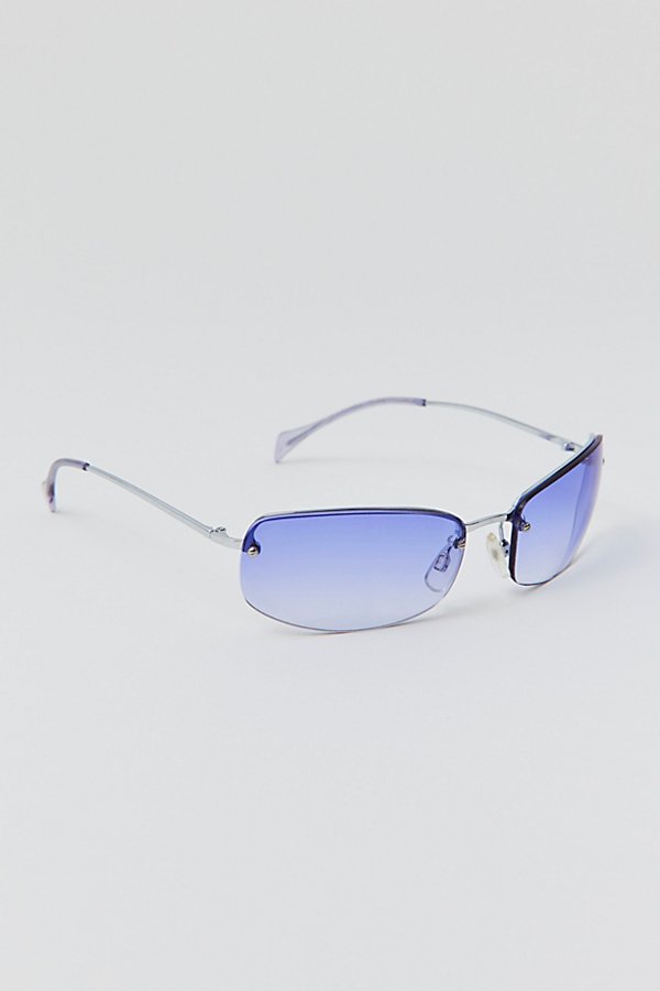 Urban Renewal Vintage Nelly Sunglasses In Blue