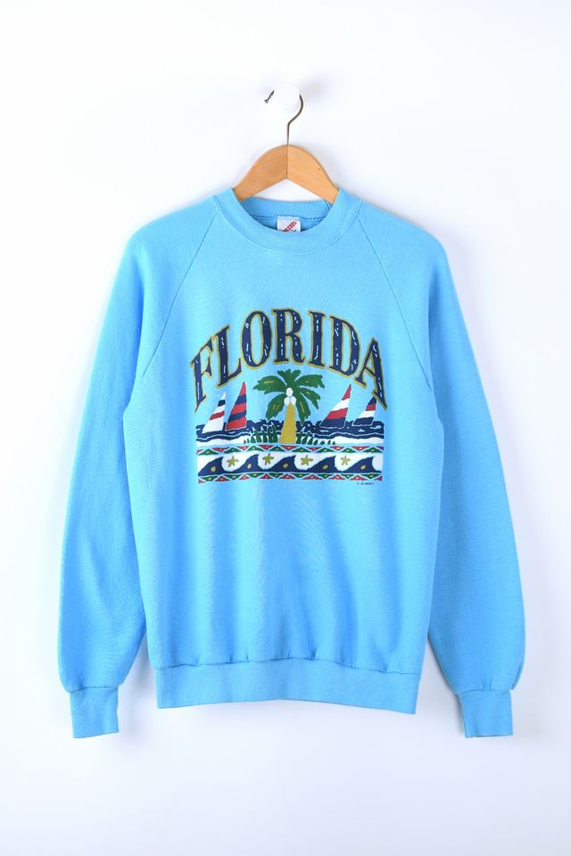 Vintage light blue sweatshirt hot sale