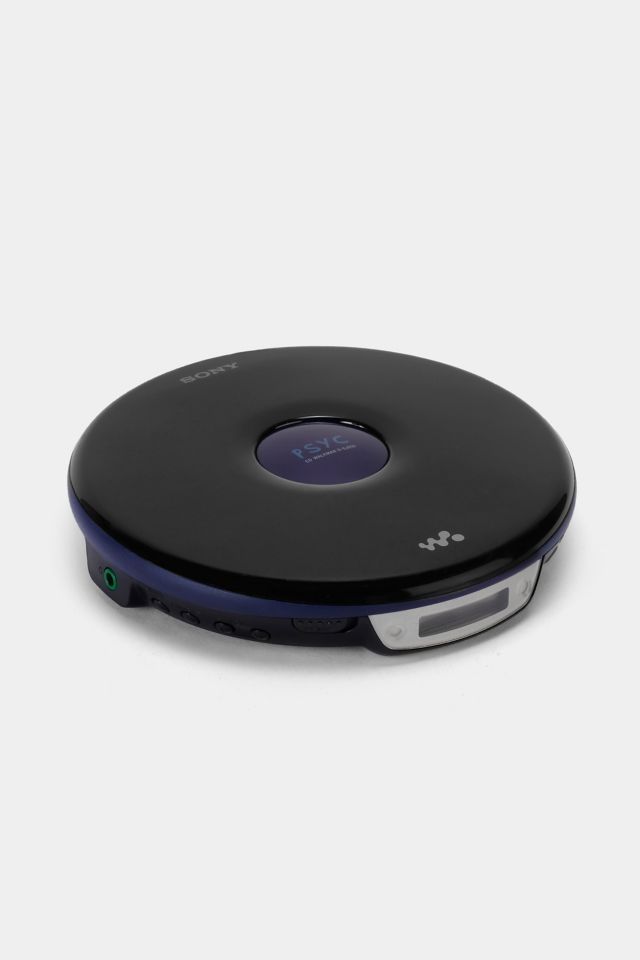 Vintage Sony Psych D-EJ010 Black Portable CD Player Refurbished by Retrospekt #1