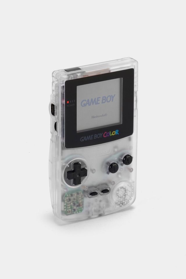 Nintendo Game Boy Color Clear Game Console Refurbished by Retrospekt