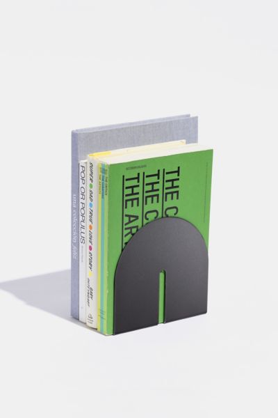 Tortuga Forma Dumbo Metallic Single Arc Bookend In Graphite At Urban Outfitters In Black