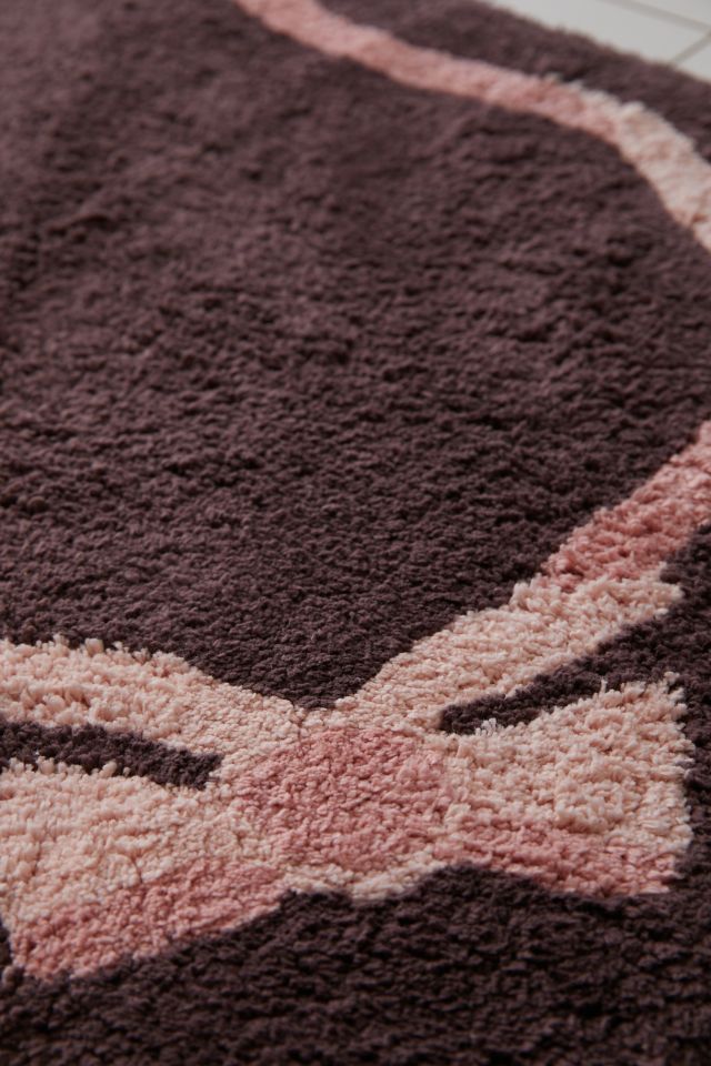 Lacey Bows Tufted Bath Mat #2