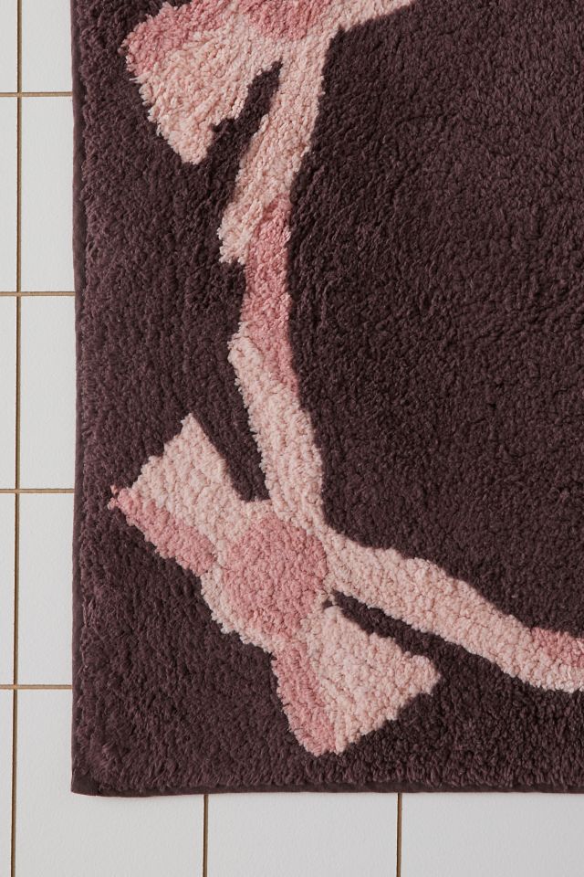Lacey Bows Tufted Bath Mat #3