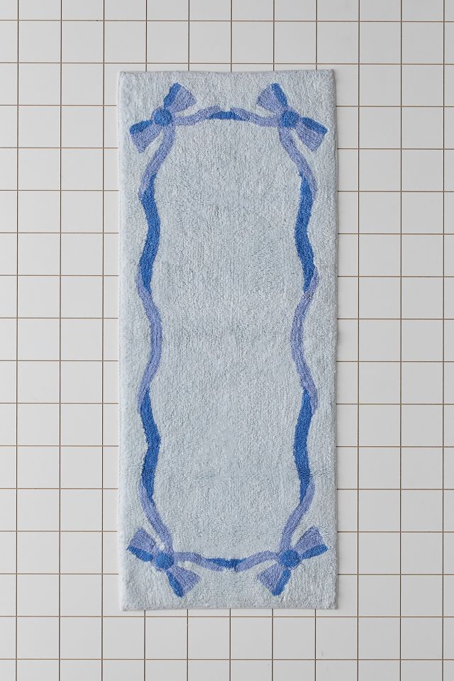 Lacey Bows Tufted Bath Mat #3