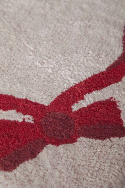 Lacey Bows Bath Mat