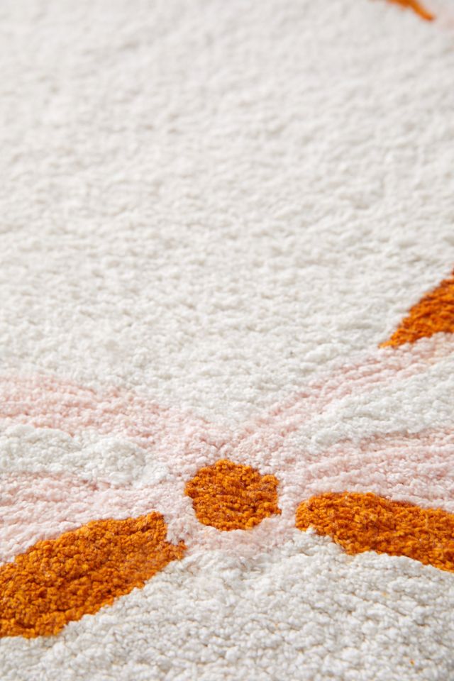 Lacey Bows Tufted Bath Mat #2