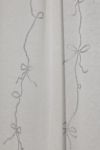 Lacey Bows Cotton Shower Curtain
