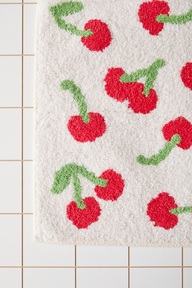 Allover Fruits Bath Mat #2