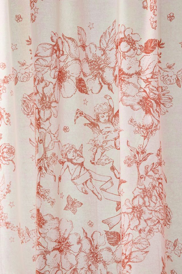 Ornate Cherub Shower Curtain #1