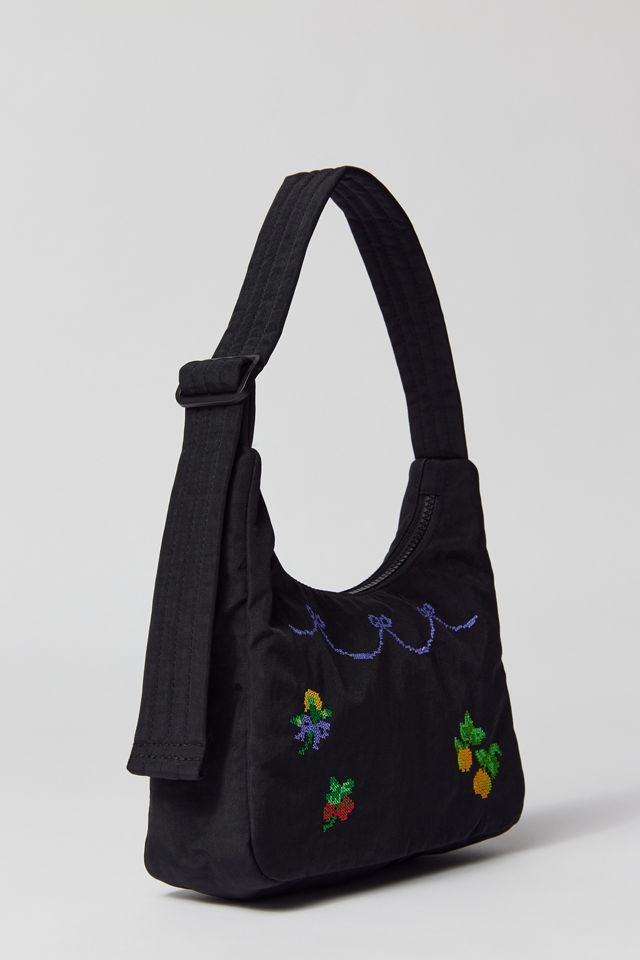 BAGGU Cross Stitch Mini Nylon Shoulder Bag | Urban Outfitters