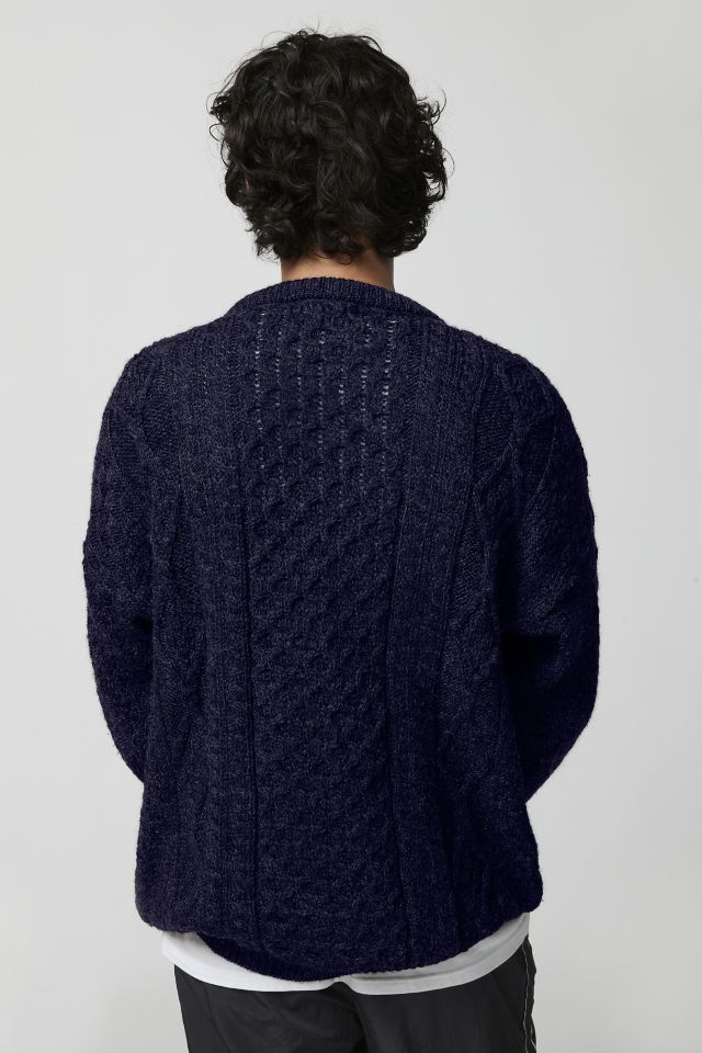 Urban outfitters fisherman sweater hotsell