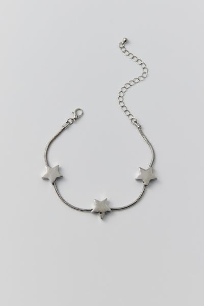 Urban Outfitters Ivy Star Bracelet In Silver