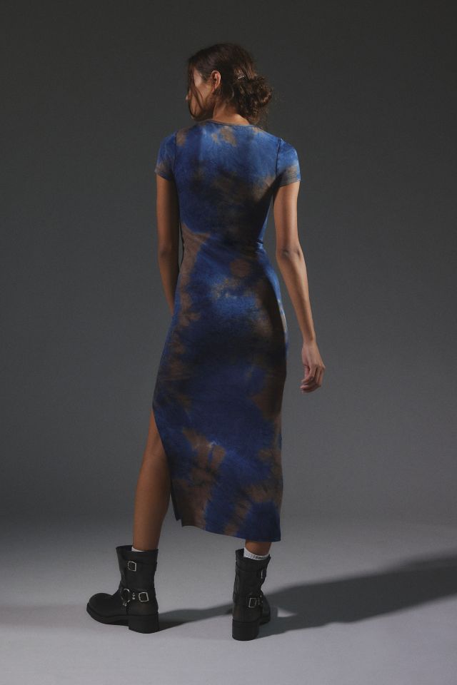 Kiss The Sky Tie-Dye Midi Dress #3