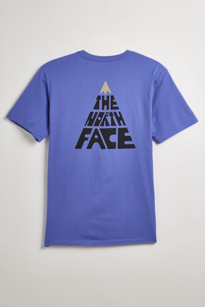 Shop The North Face Cactus Rock Tee In Dopamine Blue, Men's At Urban Outfitters