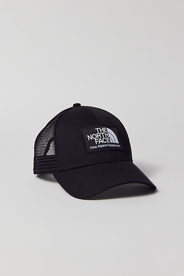 Shop The North Face Mudder Trucker Hat In Black, Men's At Urban Outfitters