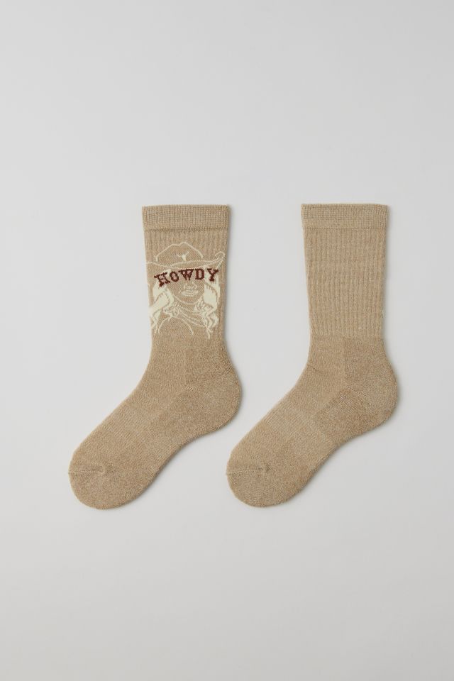Howdy Crew Sock #1