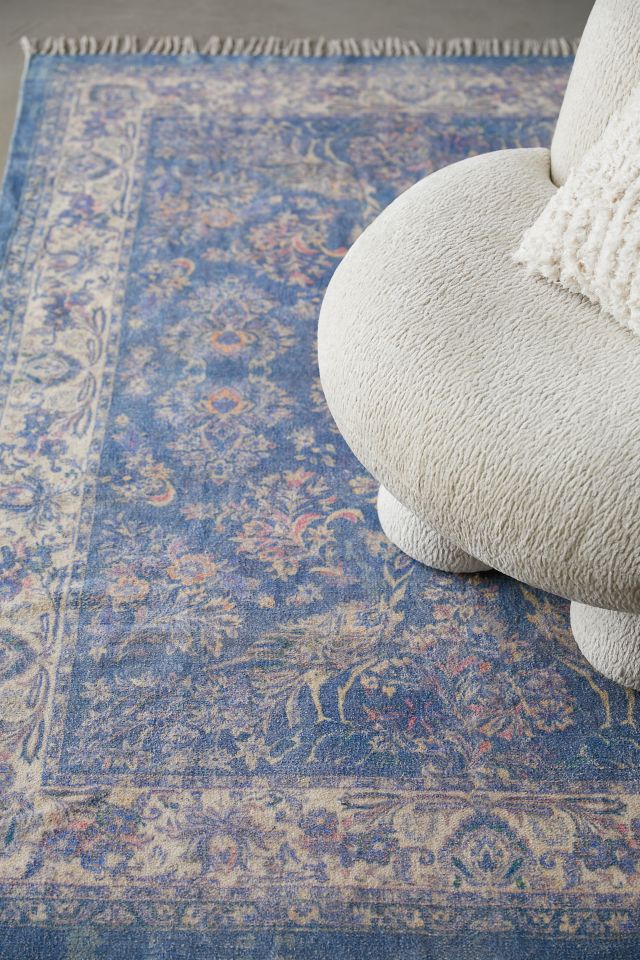 Pavo Digital Printed Chenille Rug | Urban Outfitters Canada