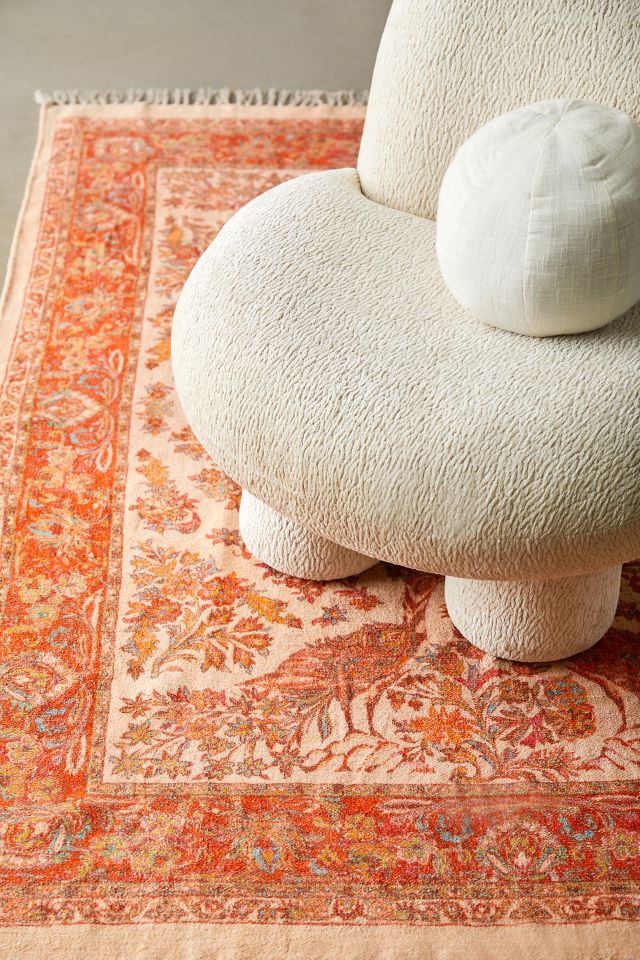 Pavo Digital Printed Chenille Rug #2