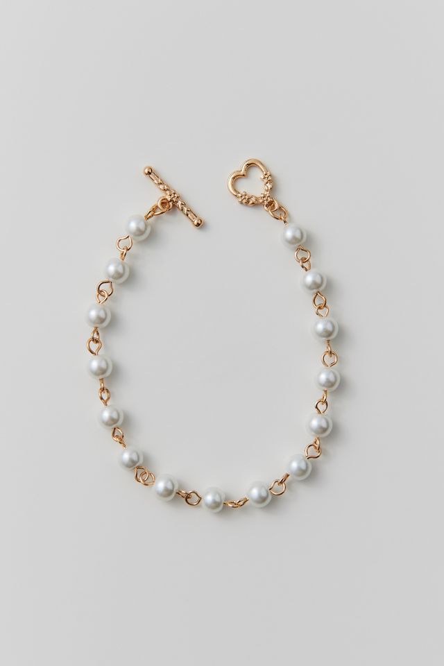 Lana Pearl Toggle Bracelet #1