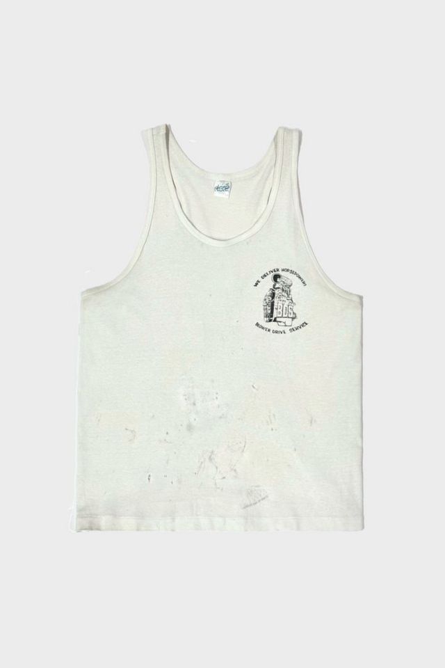 Vintage 1970’s BDS Engines Horsepower Tank Top | Urban Outfitters