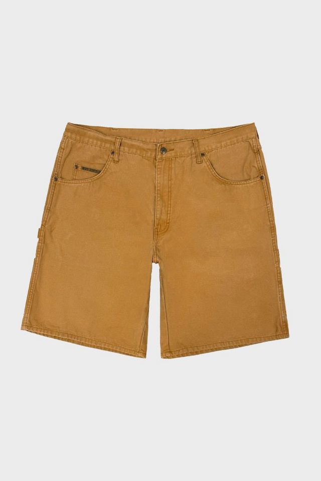 Smith's Workwear Men's Dark Vintage Wash Denim Carpenter Shorts