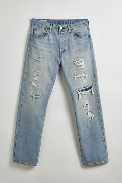 Levi’s® 501 ’93 Destructed Straight Leg Jean