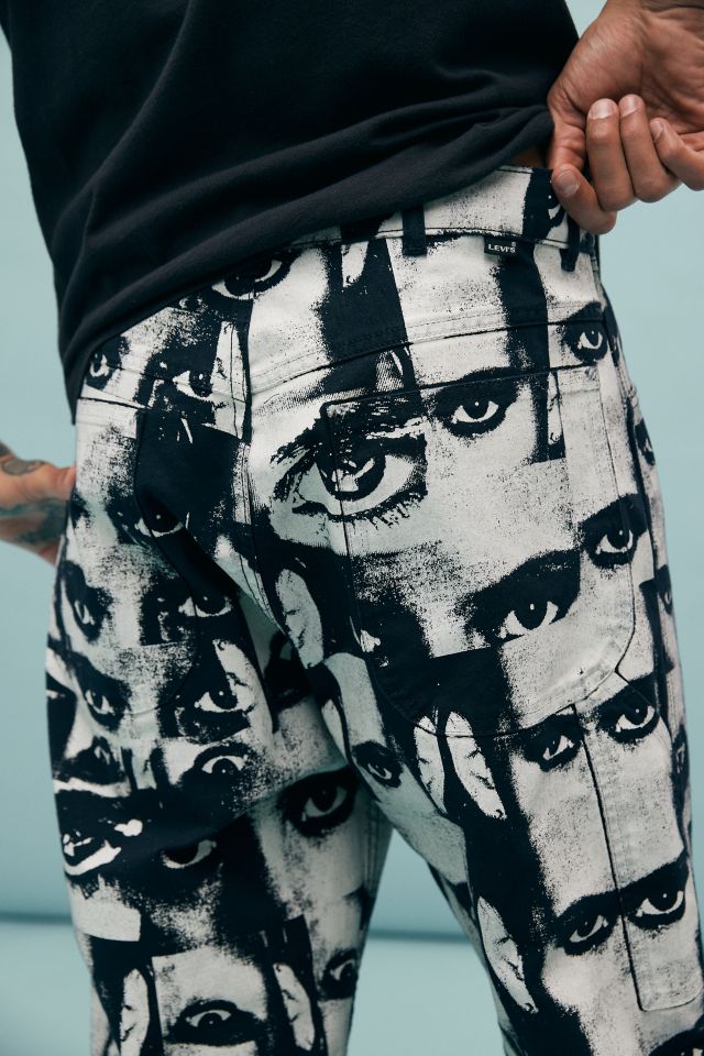 Levi's® Skate Eyes Cropped Carpenter Jean #4