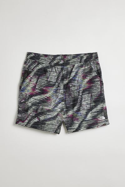 Shop The North Face Class V Pathfinder Graphic Short In Black, Men's At Urban Outfitters