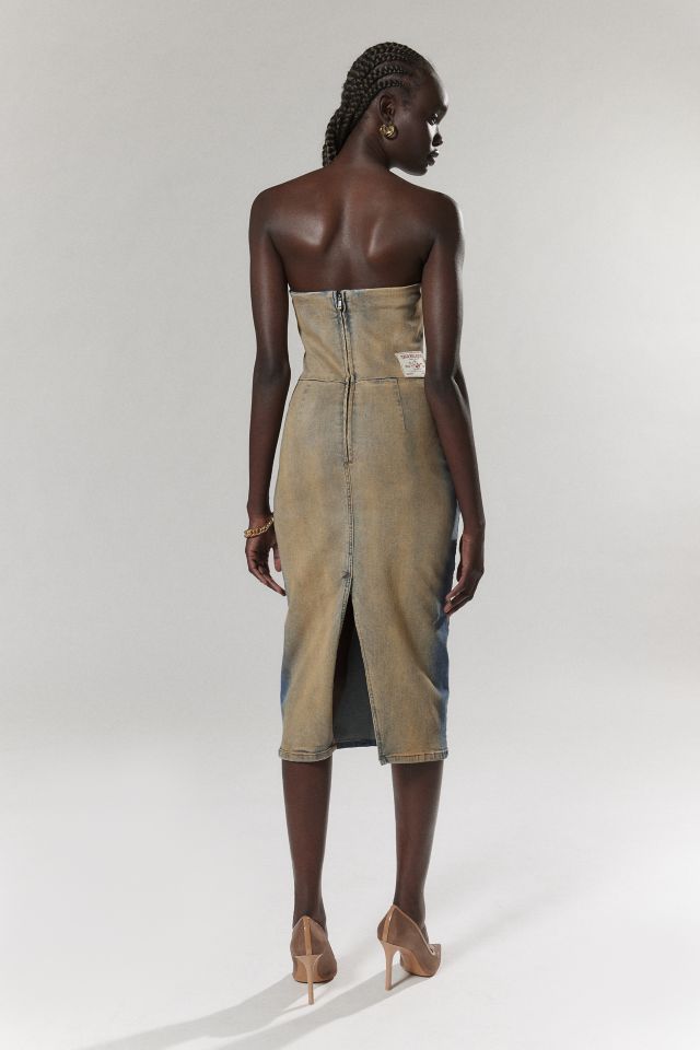 True Religion Denim Vintage Midi Dress #3