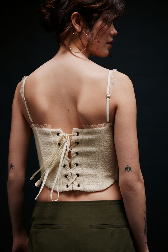 Zemeta Gift Ribbon Corset Top | Urban Outfitters