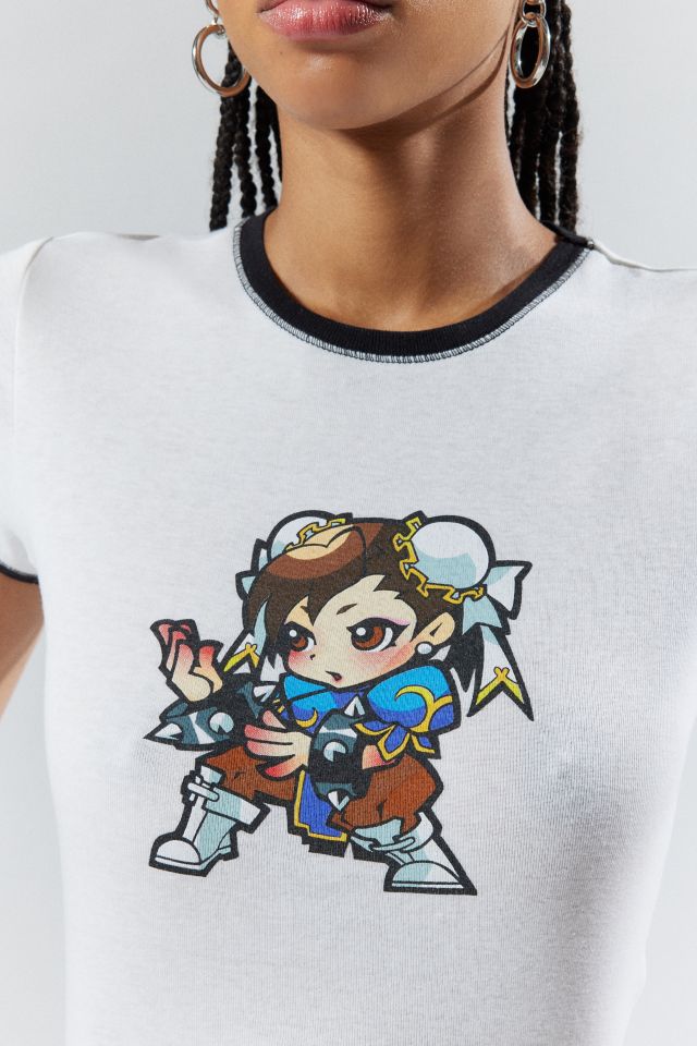Basic Pleasure Mode Chun Lee Baby Tee #2