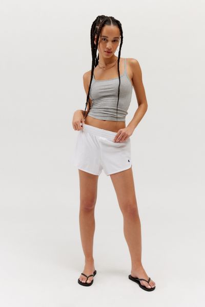 Champion 2.5" Gym Short In White At Urban Outfitters In White