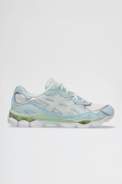 Asics Gel-nyc Sportstyle Sneakers In Cream/aquamarine