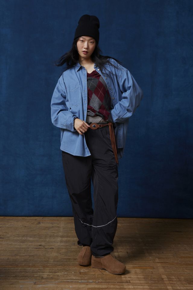 BDG Denim Lightweight Button-Down Shirt #1