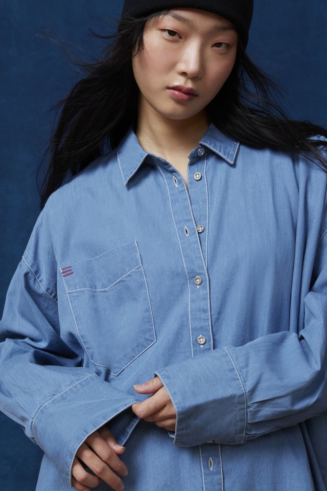 Urban outfitters 2024 denim shirt