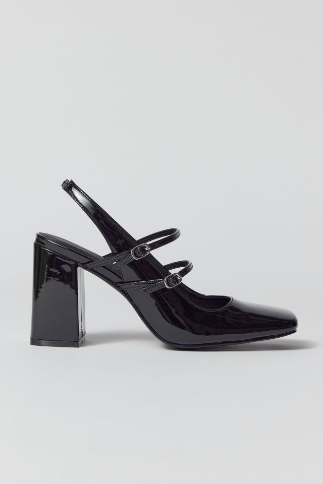UO Lyla Square Toe Slingback Heel #2