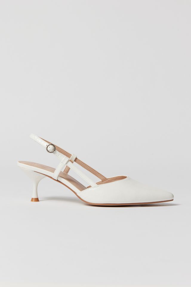 UO Stacy Slingback Kitten Heel #1