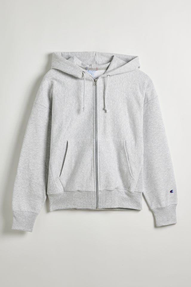 Reverse weave store full zip hoodie