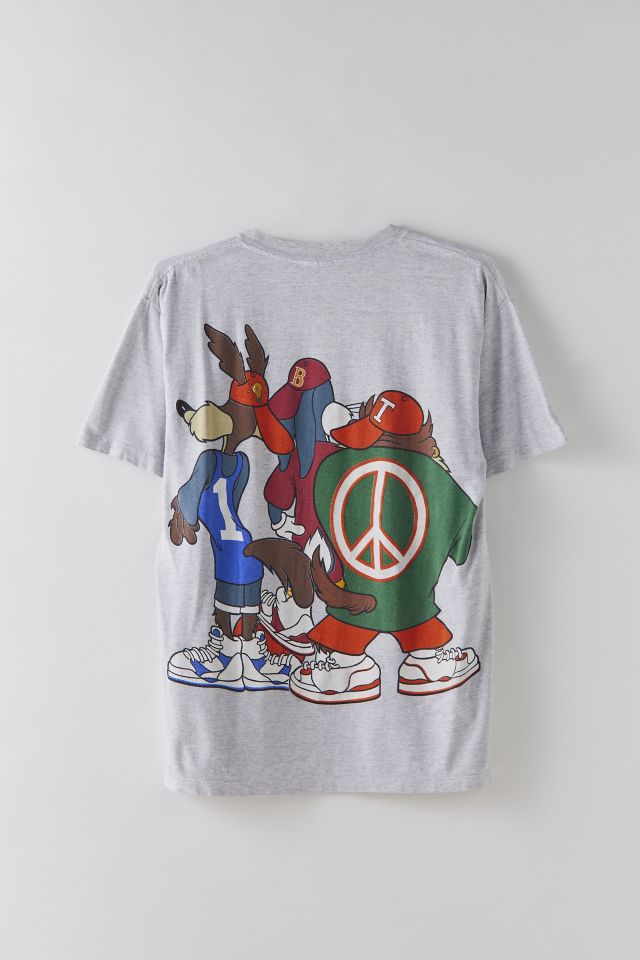 Vintage 1993 Looney Tunes Bugs Bunny Basketball T-Shirt
