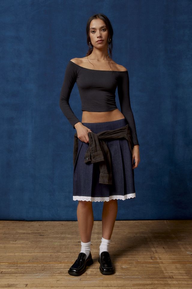 BDG Alex Off-The-Shoulder Top #1