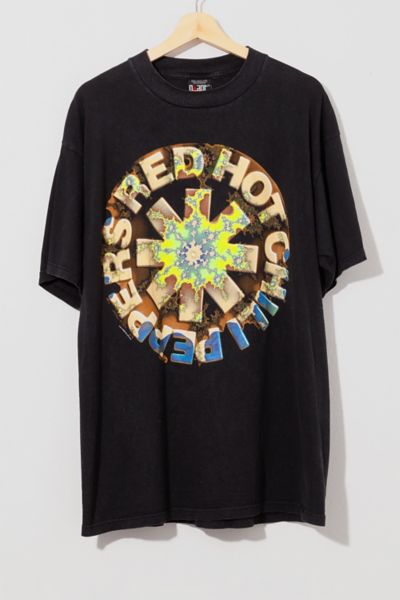 Vintage 1990s Red Hot Chili Peppers Psychedelic Graphic T-Shirt